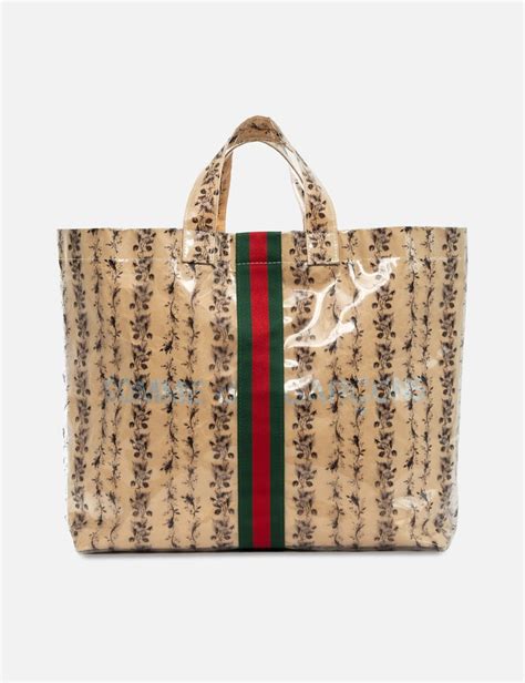 cdg x gucci 2019|Gucci x COMME des GARÇONS Paper Tote Bag Release.